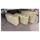 VINTAGE SAMSONITE 3PC LUGGAGE SET