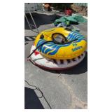 2 FLOAT TUBES, SKI ROPE & MISC