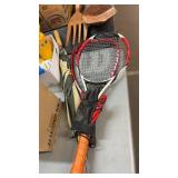 TENNIS RAQUET & RAQUETBALL RAQUET, UMBRELLA