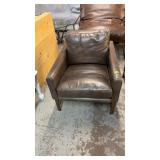 CLASSIC CONCEPTS CHAIZZIE LEATHER ARM CHAIR