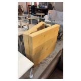 FOLDING WOOD PLATFORM