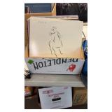 BX OF LP RECORDS