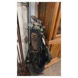 GOLF CLUBS & BAG