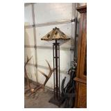 SLAG GLASS FLOOR LAMP