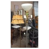2 FLOOR LAMPS