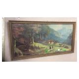 VINTAGE FRAMED PICTURE