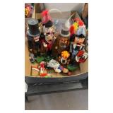 GROUP OF NUT CRACKERS