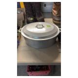 ALUMINUM MIRACLE MAID COOKWARE ROASTER