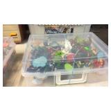 TRAY OF SKYLANDER FIGURINES