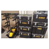 DEWALT TOUGHSYSTEM 2.0 11 PC SET W/ 9 BOXES AND 2