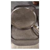 WAGNER WARE #6 GRIDDLE & UNMARKED CONTEMPO