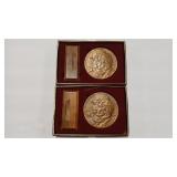 2 - LEWIS & CLARK BICENTENNIAL BRONZE MEDALLIC