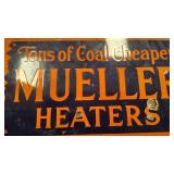 MUELLER HEATERS -TON OS COAL CHEAPER