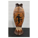 CERAMIC AFRICAN STYLE VASE