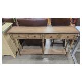 WOOD ENTRY/SOFA TABLE