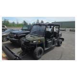2016 POLARIS RANGER CREW CAB SXS WITH PLOW