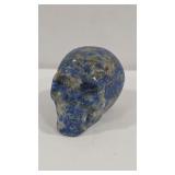 78g LAPIS LAZULI  SKULL STONE