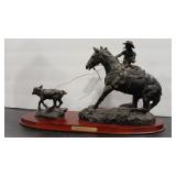 DECORATIVE 'THE WILL TO WIN SCULPTURE'
