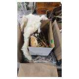 ANIMAL SKELETONS, SNAKE SKINS, FUR PELT, HOLSTER