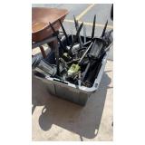 GROUP OF OUTDOOR SOLAR LIGHTS