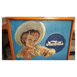 NESBITT'S ORANGE DRINK FRAMED AD