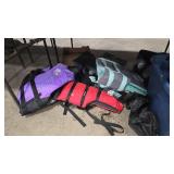 7 ASSORTED LIFE JACKETS