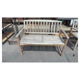 TEAK WOOD BENCH
