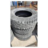 4 GOODYEAR WRANGLER 275/65 R18 TIRES