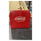COCA-COLA 1950'S PROGRESS REFRIGERATION CO. METAL