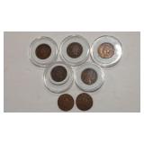 1909 P VDB & INDIAN CENT ASSORTMENT