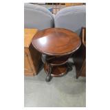TUSCAN STYLE WOOD & METAL ACCENT TABLE