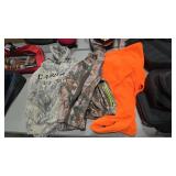 ASSORTED HUNTING CLOTHES SIZE M, L & XL