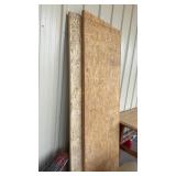 2 OSB BOARDS 97' LONG X 36' W X 1' +2' THICK