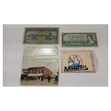 KALISPELL MONTA VTG POSTCARDS TRANSFER & BANK