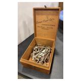 ADVERTISING VTG BOTTLE OPENERS & CIGAR BOX
