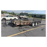 BIG BUBBAS TANDEM AXLE UTILITY TRAILER