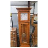 HOWARD MILLER CONTEMPO GRANDFATHER CLOCK W/ KEY
