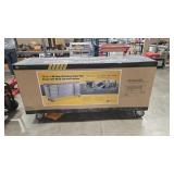 WHALEN 72' SS TOOL CHEST W/ WOOD TOP ON CASTERS