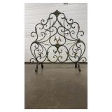 METAL FIREPLACE SCREEN