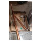 GROUP OF ASSORTED DRILL BITS AND IRRIGATION FITTIN
