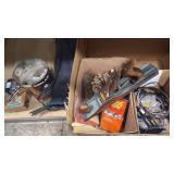 CRAFTSMAN HAND PLANE AND ASSORTED WIRING PLUGS
