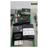 BRUSH TOWEL, PUTTER KEY, WEDGE TRAINER AND
