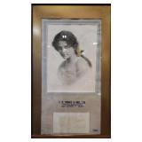 1919 T.C.POWERS & BRO FORT BENTON MT FRAMED