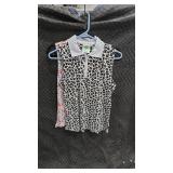 2 SLEEVELESS WOMENS POLO SIZE S