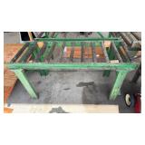 METAL INDUSTRIAL ROLLER TABLE 64' X 24' X 33'