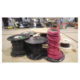5 ROLLS OF PARTIAL ELECTRICAL WIRE