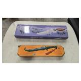 SPOTTED ELF AND DECORATIVE KNIFE W/ SHEATH