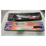 THE GUARDIAN, UNDERTAKE AND FIXED BLADE KNIFE W/ S
