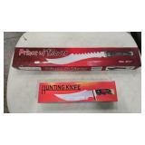 2 FIXED BLADE KNIVES HUNTING AND PRINCE OF THEIVES