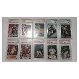 10 - GRADED SPORTS CARDS TRAE YOUNG TYLER HERRO
